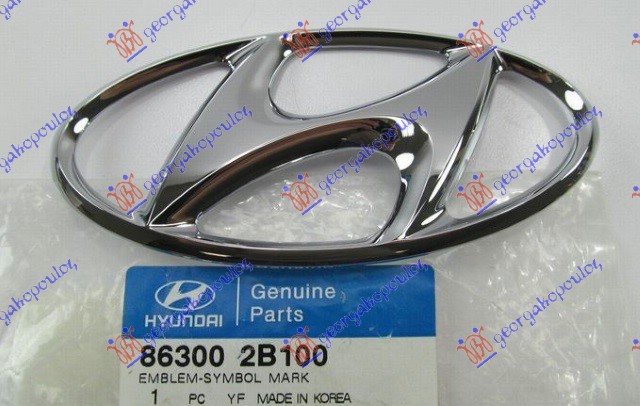 Hyundai i30 07-12 ZNAK NA MASCI (O)